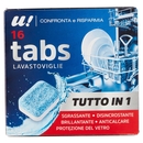 16 Tabs Lavastoviglie U! Confronta e Risparmia